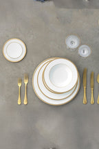 Le Verrier Gold Tea Cup & Saucer, 230ml