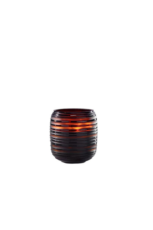 Onno Candle Sphere M Amber Ca15.5X17Cm Zanzibar