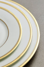 Le Verrier Gold Deep Round Platter, 31cm