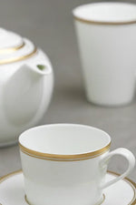 Le Verrier Gold Tea Cup & Saucer, 230ml