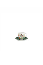 Jardin De Papillons Espresso Cup & Saucer, 90ml