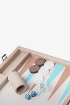 Sand Beige Lizard Large Backgammon