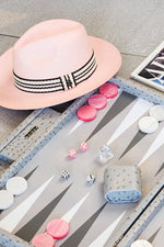 Grey Ostrich Large Backgammon