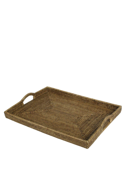 Caspari Rattan-Tray 36x48x2,5cm for Celebrate__x0026__Gift