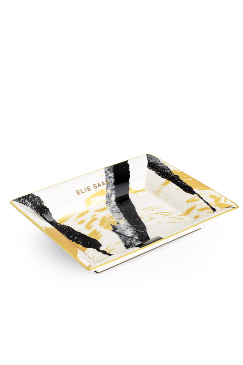 Golden Sumi-Elarge Vide-Poche 20X16Cm W. Leather G.B.