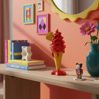 Sculpture "Happy Taste"  Red