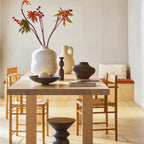 Mille Handmade Ceramic Vase – Almond Milk