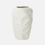 Vase Mirena Large Ceramic Decorative Clay Vase – White
