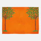 Orange Tree Placemat - Orange