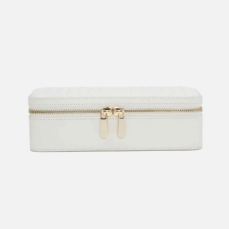 Maria Medium Zip Case in White