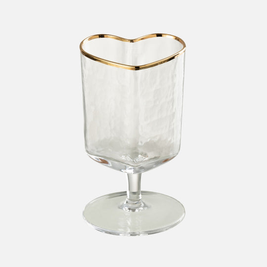Heart Wine Glass – Romantic Glassware