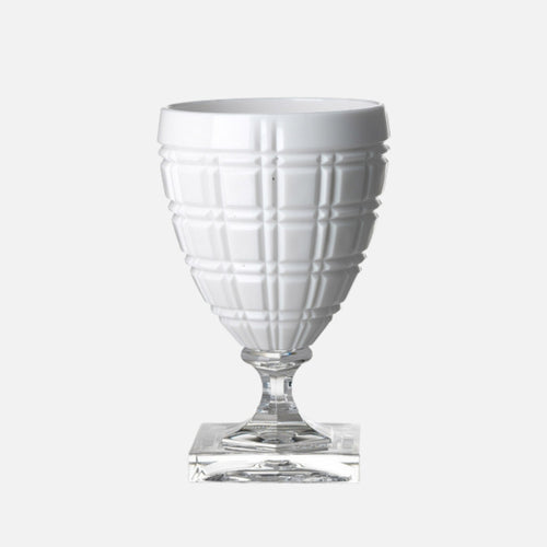 Winston White Acrylic Wine Glass