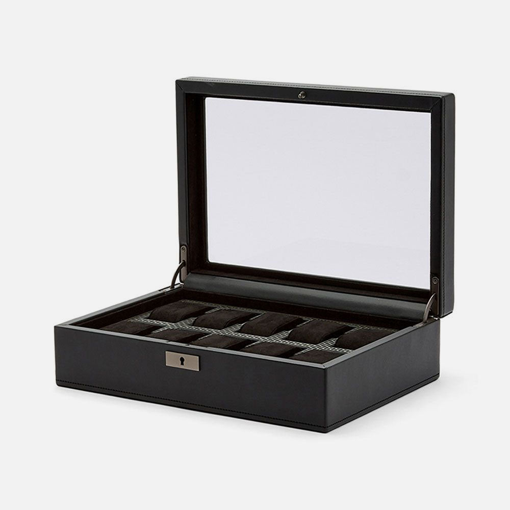 Axis 10 Piece Watch Box – Powder Coat