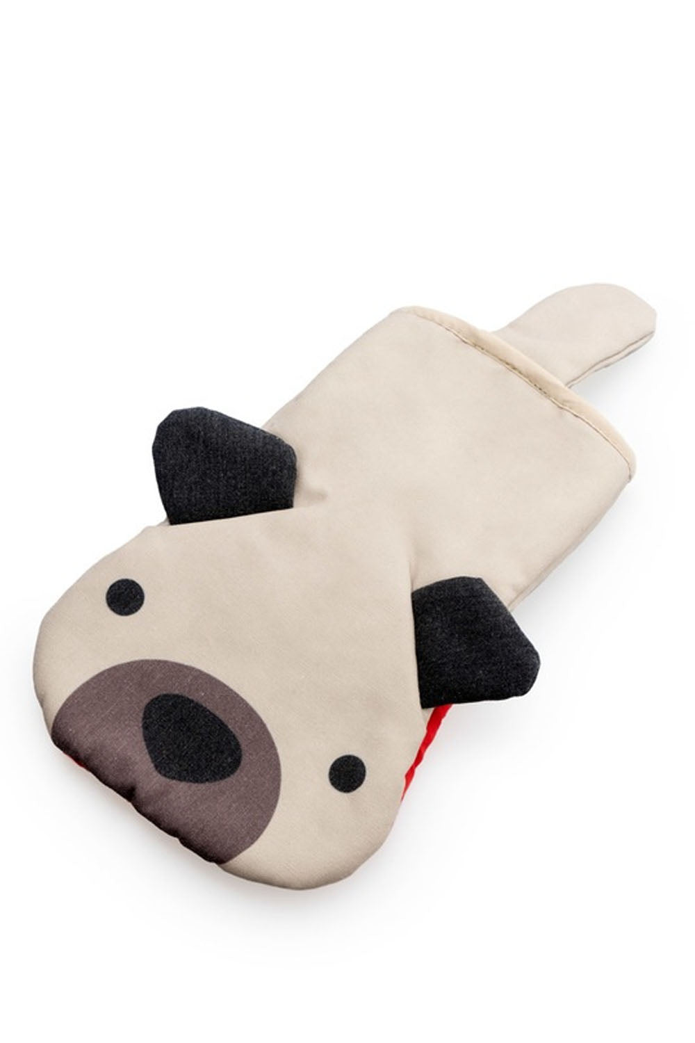 Woof! Polyester Silicone Oven Mitt