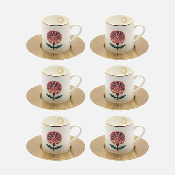 Sahara Rose Espresso Cups – Set of 6