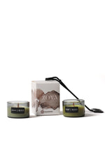 Travertine Scented Candle Holder Set