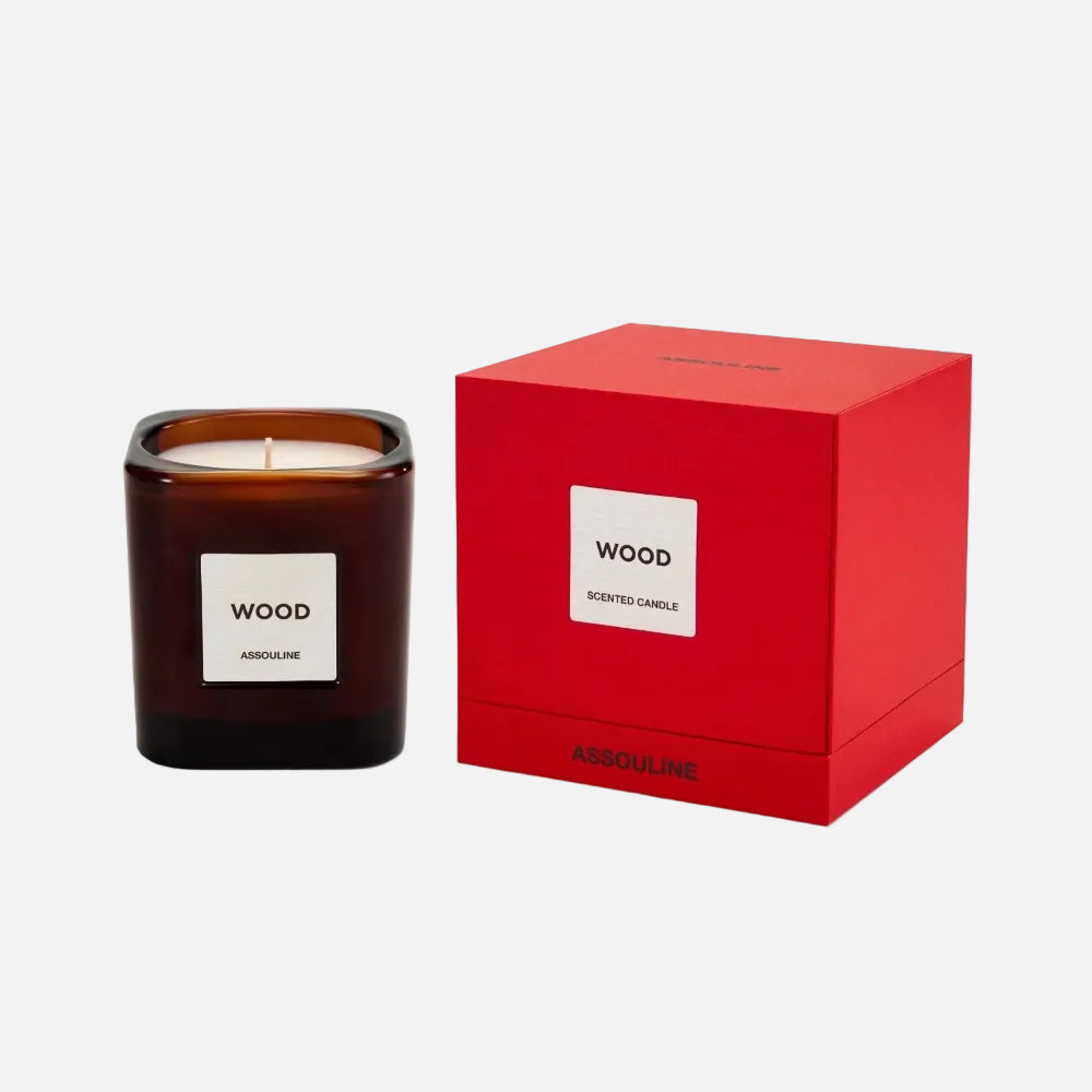 Library Wood Travel From Home Scented Candle (260 gm)