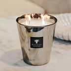 Baobab Collection Les Exclusives Platinum 5-wick scented candle in mouth-blown glass, 3kg, front view (2)