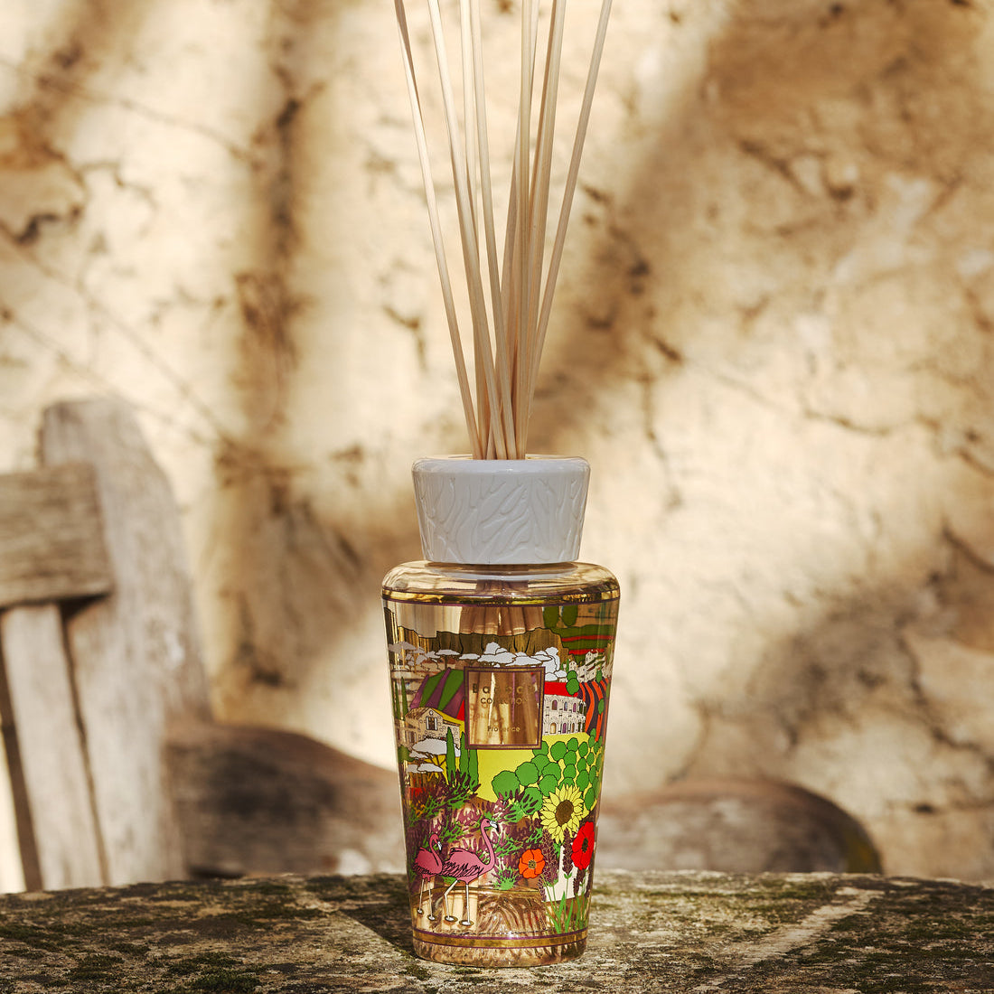 Baobab Collection Provence reed diffuser, 500ml, styled in a room setting
