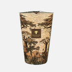 Baobab Collection Sacred Trees Mankono 7-wick scented candle in mouth-blown glass, 6.5kg, front view