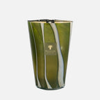 Baobab Collection Sherwood Woods 7-wick scented candle in mouth-blown glass, 6.5kg, front view