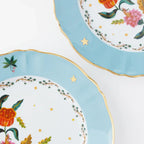 Bitossi Home Fabula decorated porcelain dinner plate, 26.5cm, alternative angle (2)