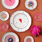 Dinner Plate Heart ( Dinner plate Ø 26,5 cm )