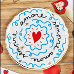 Little Plate Heart (  Dessert Plate Ø 16,5 cm )
