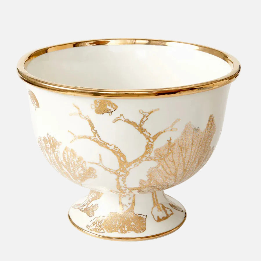 Botanist Coral Centerpiece Bowl