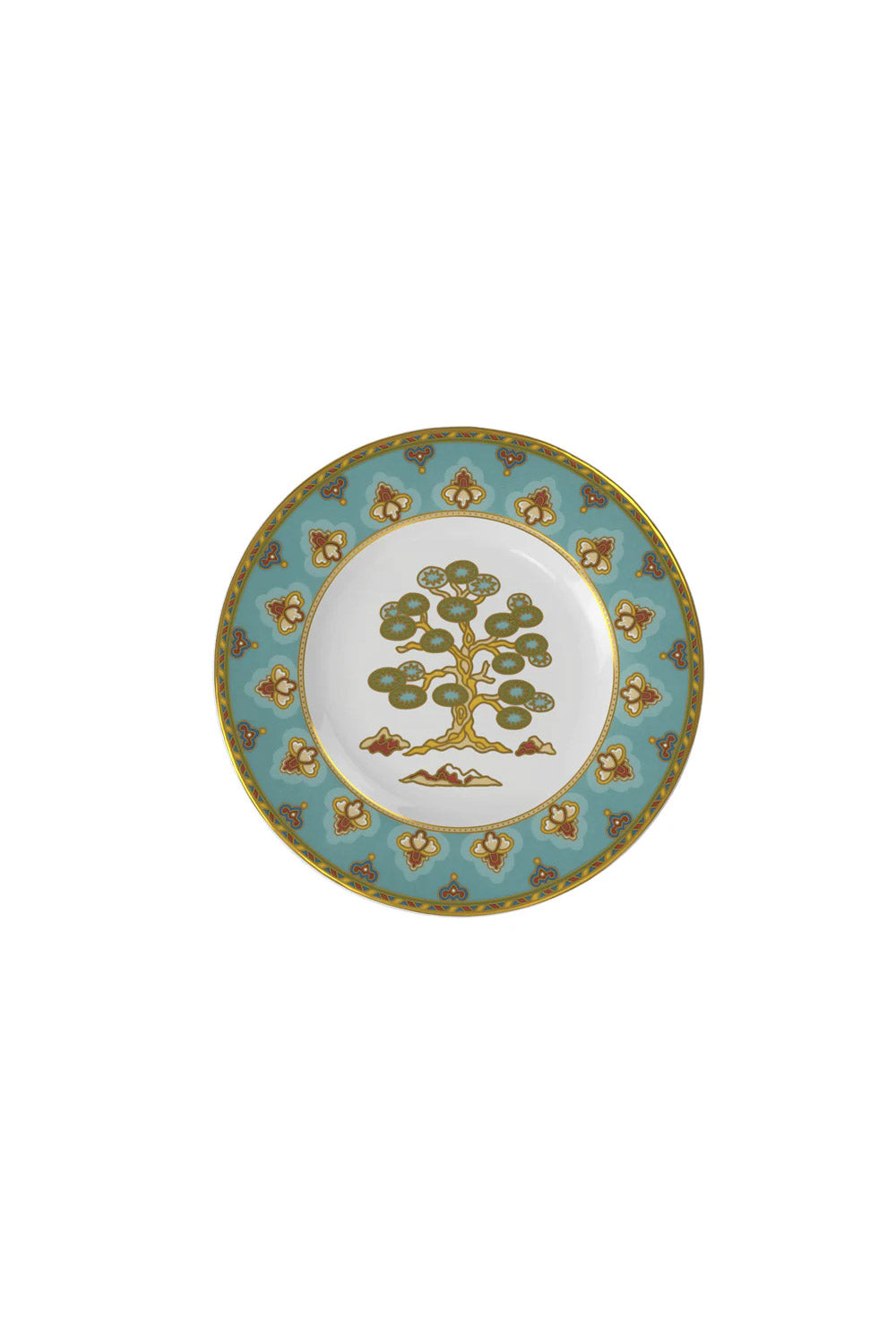 Samarkand Aquamarin Salad Plate 22cm for Home