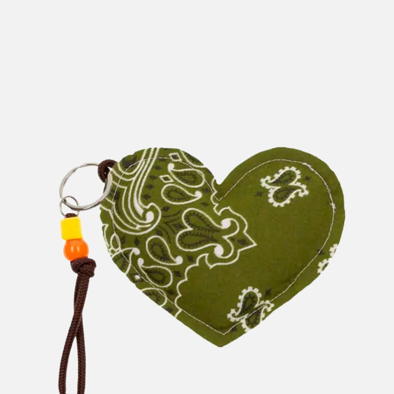 Coeur Key Ring, Green