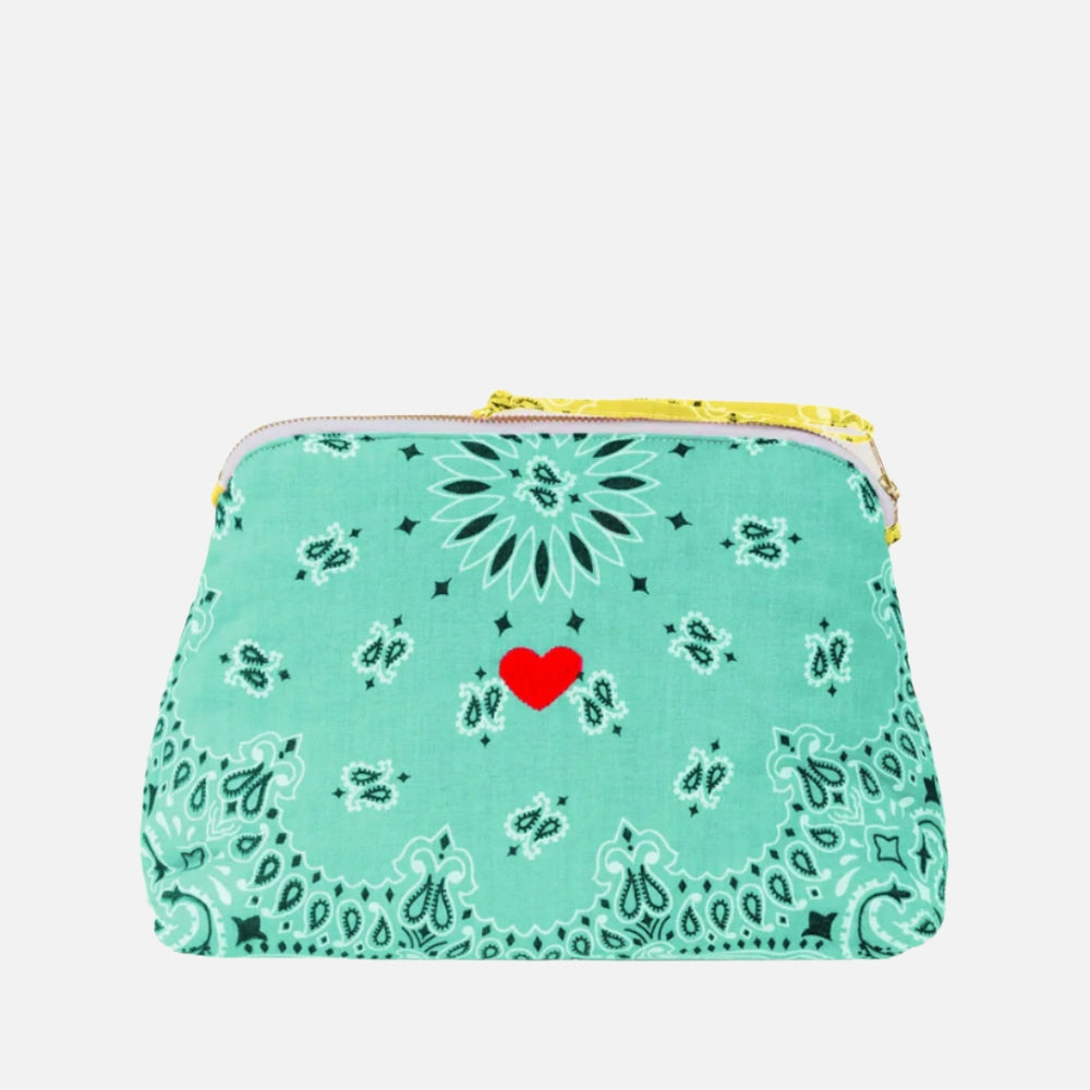 Coeur Large Toiletry Bag, Mint