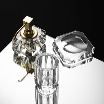 Kristal Soap Dispenser, Clear