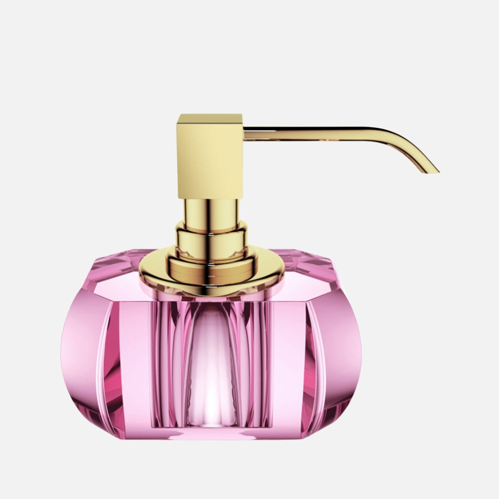 Kristal Soap Dispenser, Pink