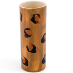 Domino Pot – Large Model, Leopard Pattern