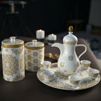 طقم قهوة عربية 8 قطع للمنزل