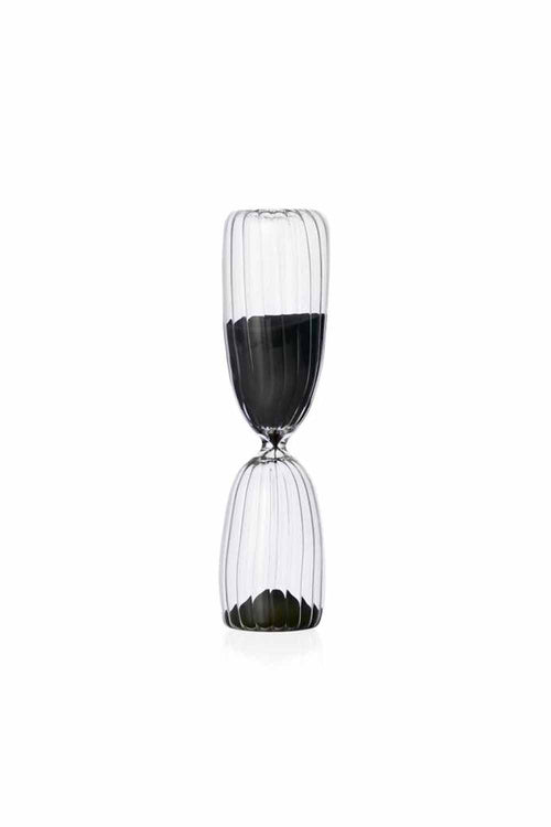 Times Hour Glass, 15 min, Black Sand