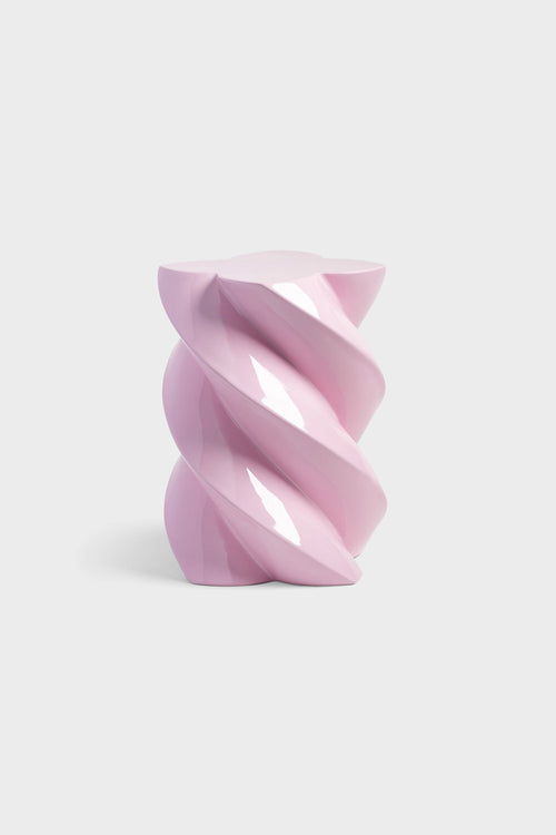 Marshmallow Pillar, 40cm, Pink