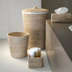 Paper Bin Round – Rattan Light Basket