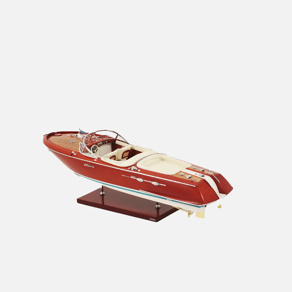 Riva Aquarama Special Model Boat, Ivory Upholstry, 58cm'