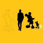 Mickey with Love Resin Figurine, 30cm