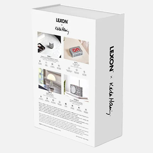 Gift Set Lexon x Keith Harring, Love White