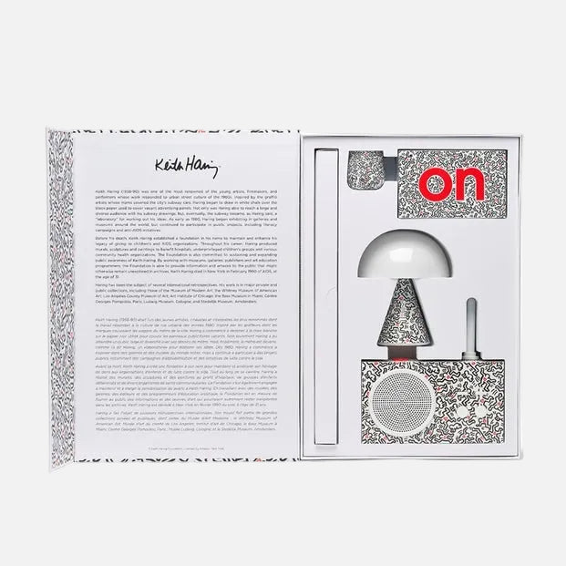 Gift Set Lexon x Keith Harring, Love White