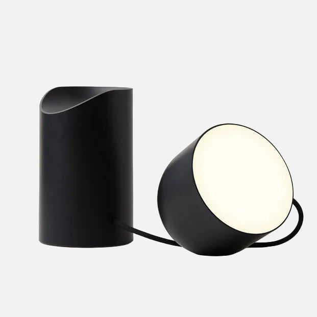 Orbe Protable LED Table Lamp, Black