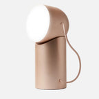 Orbe Protable LED Table Lamp, Gold