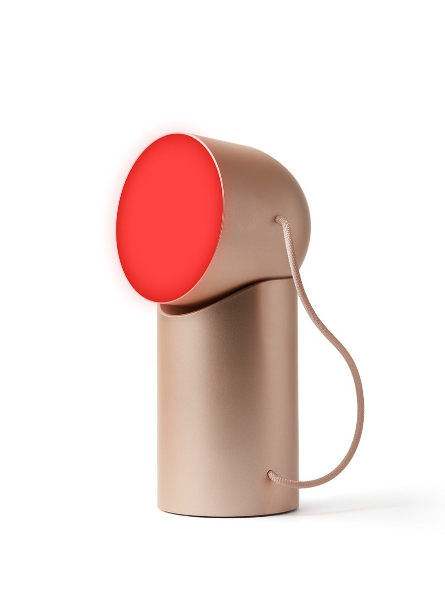 Orbe Protable LED Table Lamp, Gold