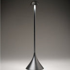 Steli Dome Protable LED Table Lamp, Silver