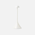 Steli Dome Protable LED Table Lamp, White