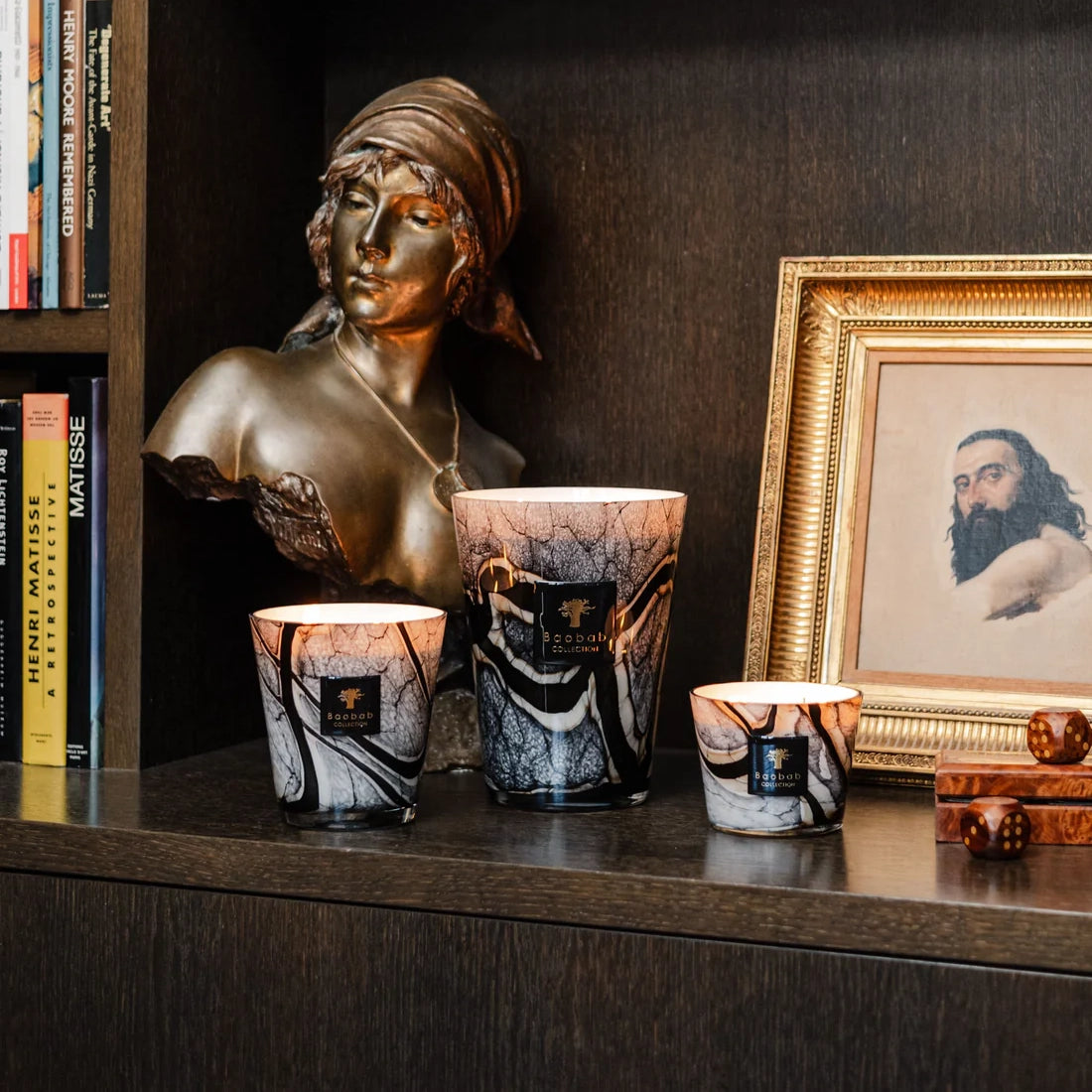 Baobab Stones Marble Scented Candle – Max 24