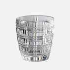 Mario Luca Giusti Winston Tumbler, Clear in synthetic crystal, front view